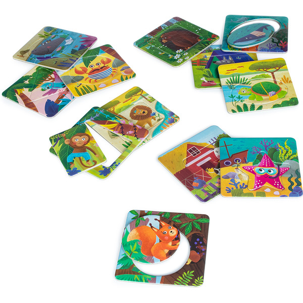 Настольная игра игра Genio Kids Кто где живёт RI2206C