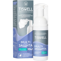 Пенка-ополаскивательдля полости рта Tiswell Реминерализующая Сладкая мята 10в1, 50 мл