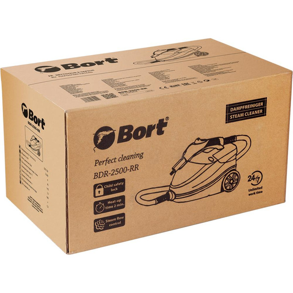 Пароочиститель Bort BDR-2500-RR (91279910)