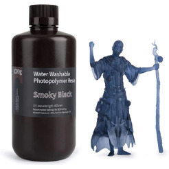 Фотополимерная смола Elegoo Water Washable 50.103.0026 (черный дым)
