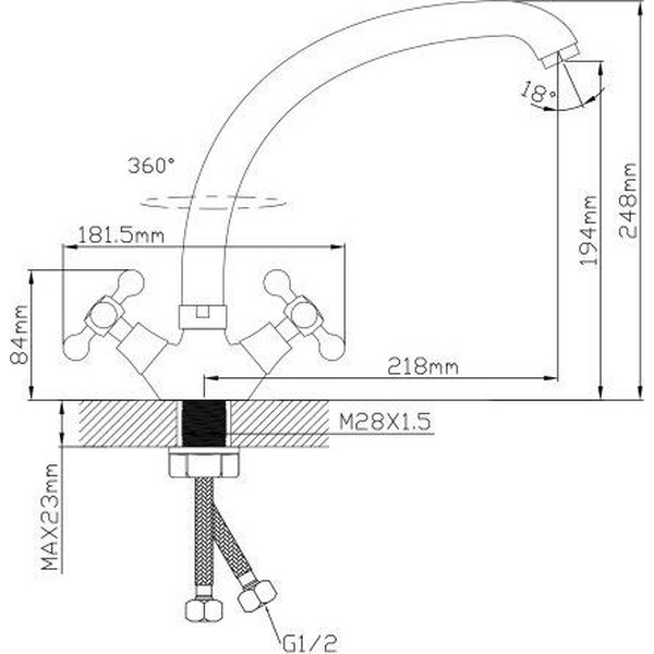 Смеситель Econoce EC0501