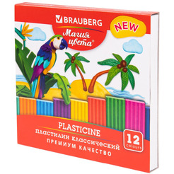 Пластилин классический BRAUBERG 106426