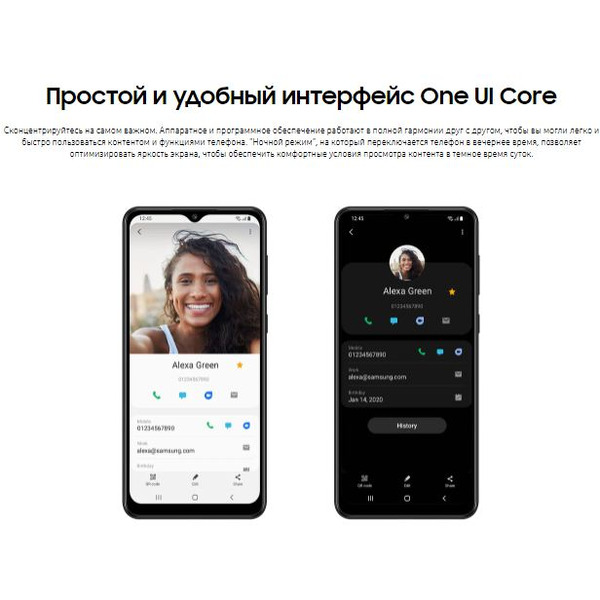 Смартфон Samsung Galaxy A02 SM-A022G/DS 2GB/32GB (черный)