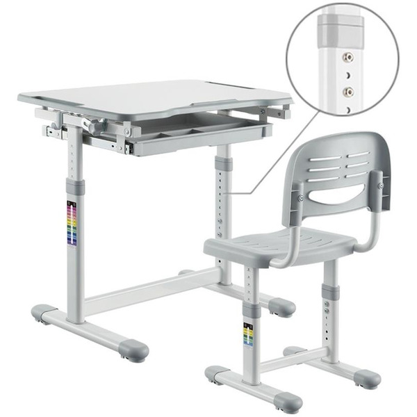 Комплект мебели Ergosmart B207EDU (серый)