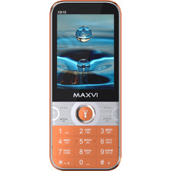 Мобильный телефон Maxvi X910 (оранжевый)