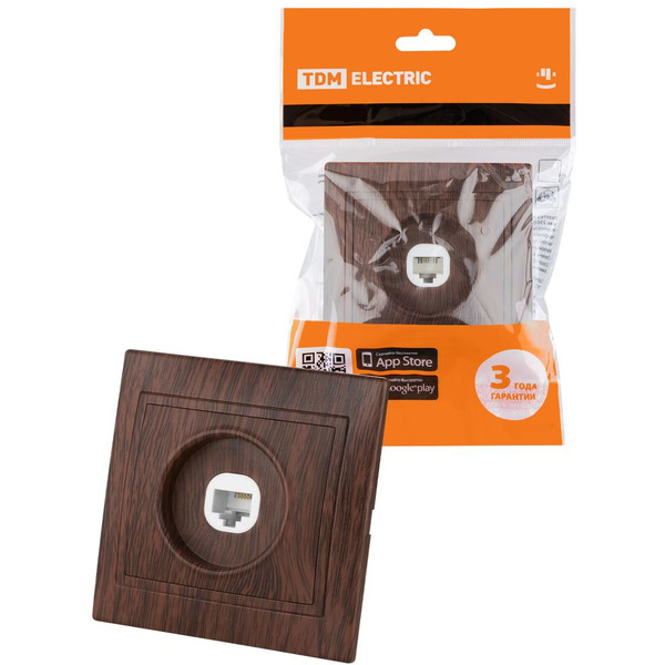 Розетка телефонная TDM Electric Таймыр SQ1814-0320