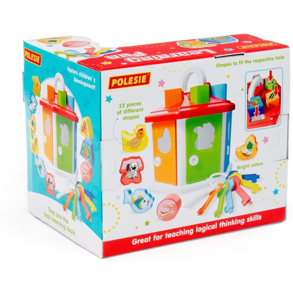 Сортер Полесье Логический домик 6011 (в коробке)