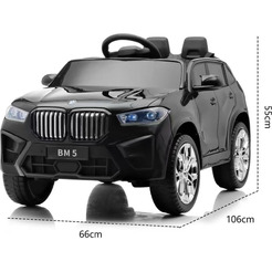 Детский электромобиль PIXI-e BM5 Mid (чёрный)