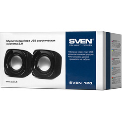 Акустическая система Sven 120 Black