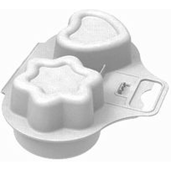 Контейнер для приготовления яиц в СВЧ Berossi Express ИК 34901000 (снежно-белый)