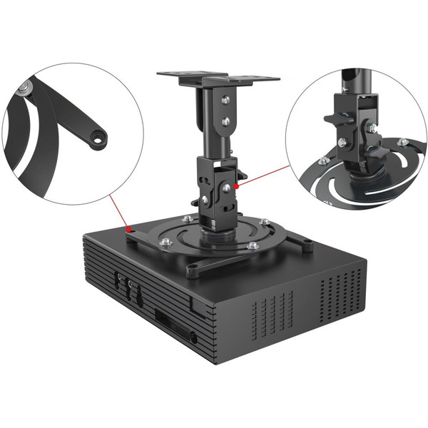 Кронштейн для проектора CACTUS CS-VM-PR04-BK