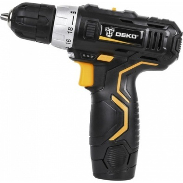 Дрель-шуруповерт Deko GCD12DU3 (063-4096) с 1-им АКБ