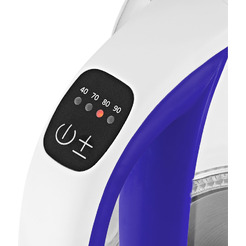 Электрический чайник KITFORT KT-6140-1 (белый/фиолетовый)