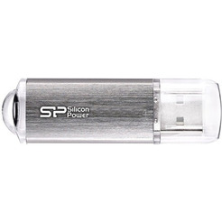USB Flash Silicon-Power Ultima II I-Series Silver 16 Гб (SP016GBUF2M01V1S)