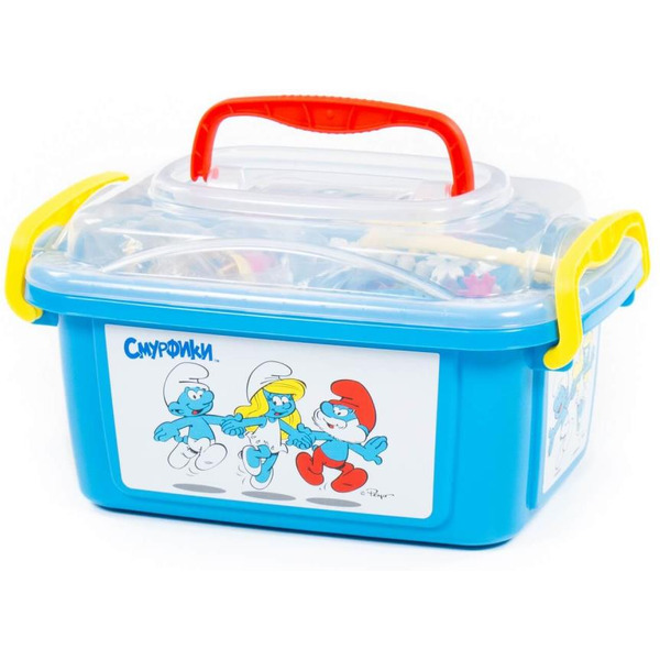 Набор игрушечной посуды Полесье Смурфик-сластена 56948