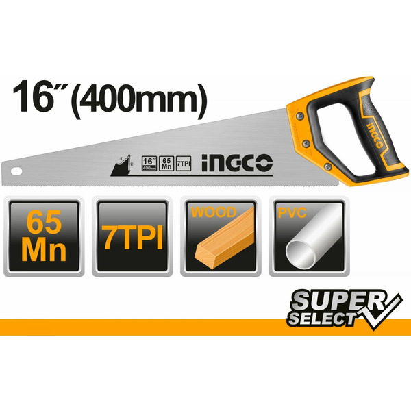 Ножовка по дереву INGCO HHAS15400