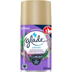 Освежитель воздуха Glade Automatic Безмятежная лаванда и алоэ 269 мл