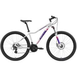 Велосипед Stark Viva 27.2 HD 2021 (16, белый/фиолетовый)