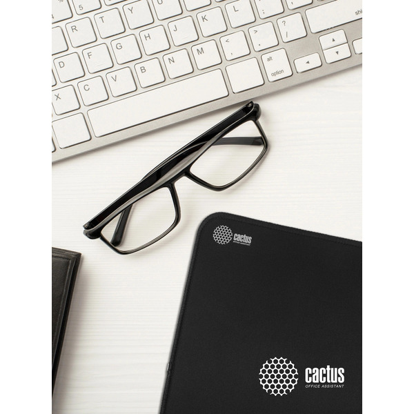 Коврик для мыши Cactus Black CS-MPC-D01M