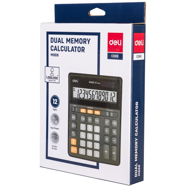Калькулятор DELI M888