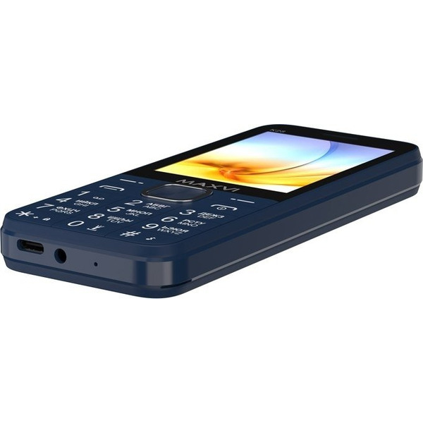 Кнопочный телефон Maxvi K28 (синий)