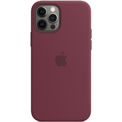 Бампер BINGO Silicone Case iPhone 12/12 Pro Бордовый