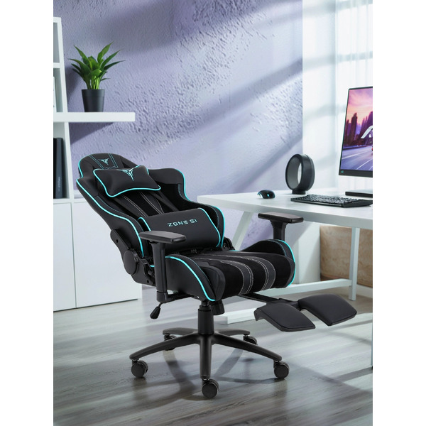 Игровое кресло Zone 51 Gravity Plus Black-Cyan Z51-GRP-BK