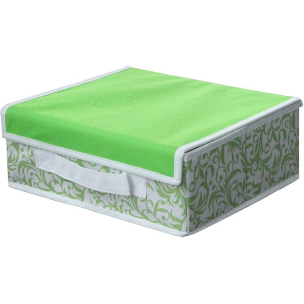 Коробка для хранения нижнего белья Рыжий кот NWH-1, арт.M312144, 12 ячеек, 28х23х10см