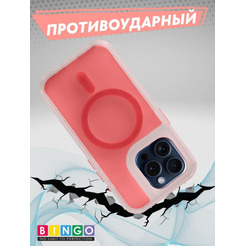 Бампер BINGO Model Magnetic для APPLE iPhone 16 Pro красный