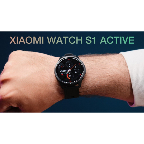 Умные часы Xiaomi Watch S1 Active BHR5380GL/M2116W1  (черный)