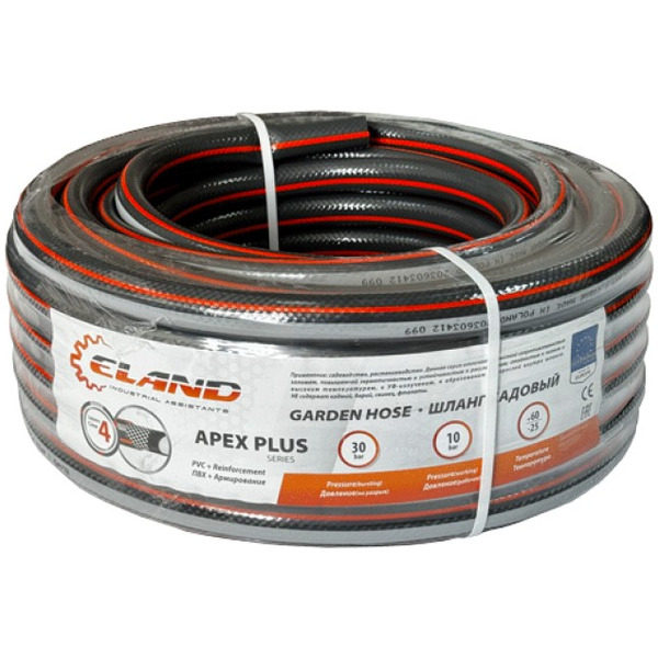 Шланг садовый ELAND APEX PLUS P419UW40162030E (5/8", 20м, 4 слоя)