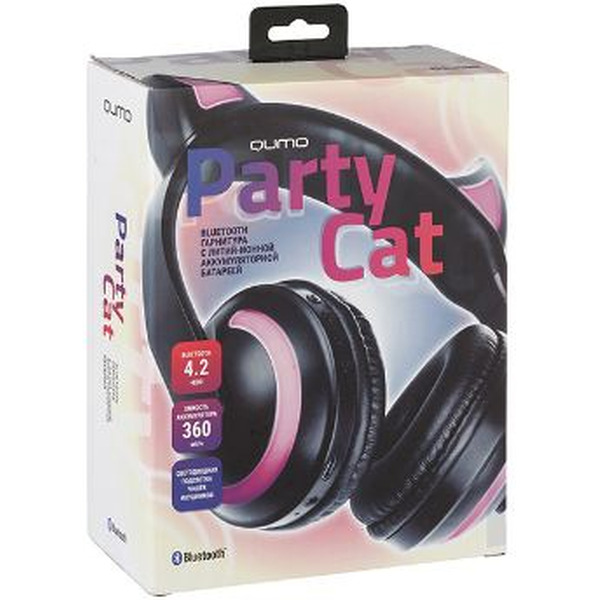Наушники QUMO Party Cat ВТ 0024