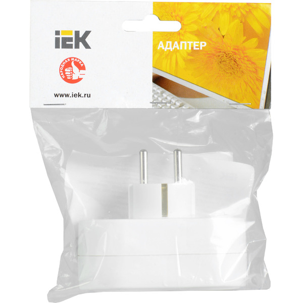 Сетевой разветвитель IEK Т-01/02 (белый)