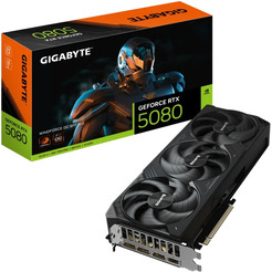 Видеокарта Gigabyte GeForce RTX 5080 Windforce OC SFF 16G GV-N5080WF3OC-16GD