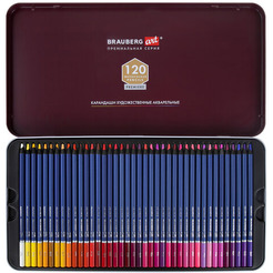 Набор цветных карандашей BRAUBERG Art Premier 181926 (120 шт)