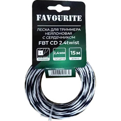 Леска для триммера FAVOURITE FBT CD 2.4twist