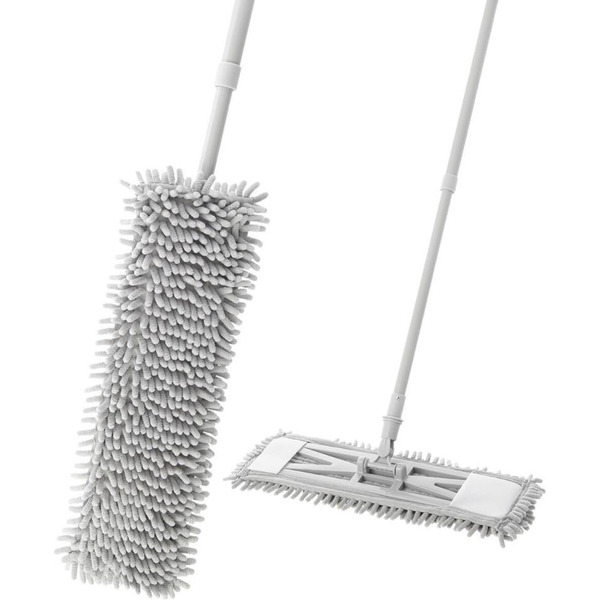 Швабра для пола с насадкой из микроволокна Home Queen 68142