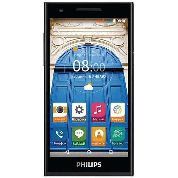 Смартфон PHILIPS S396 черный