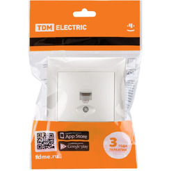 Розетка компьютерная TDM Electric Лама SQ1815-0816