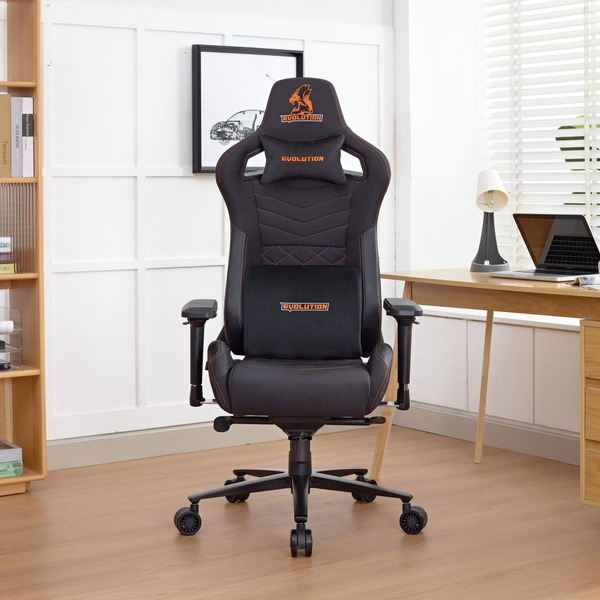 Игровое кресло EVOLUTION CONQUEROR FABRIC Black