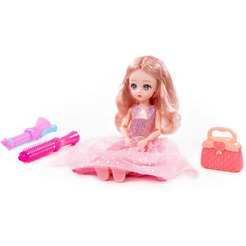 Кукла Полесье Даша у парикмахера + аксессуары (3 элемента) (в коробке №2) 2895
