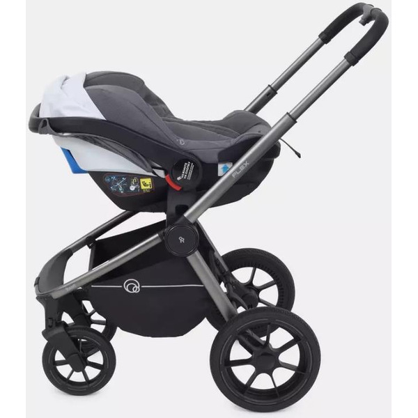 Детская универсальная коляска Rant Flex Pro 3 в 1 2023 / RA075 (Grey)