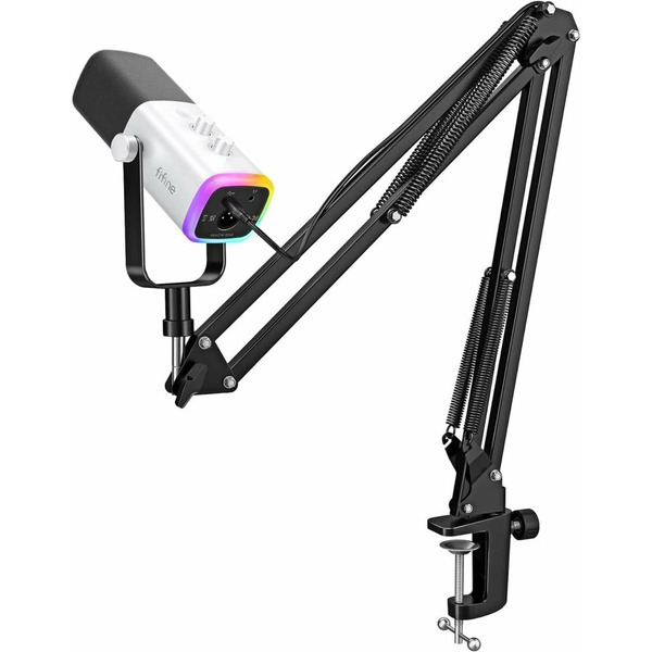 Микрофон FIFINE AM8T (белый)