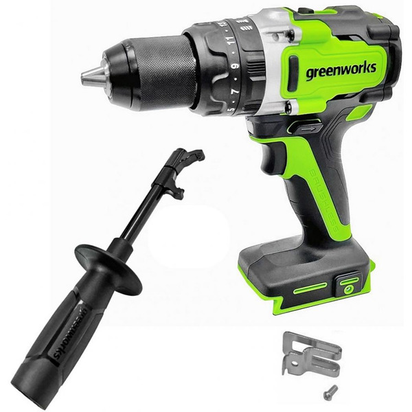 Ударная дрель-шуруповерт Greenworks GD24DD140 3707607CUB