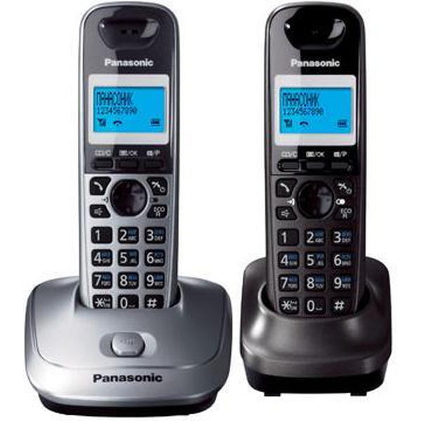 Телефон стандарта dect PANASONIC KX-TG2512RU1