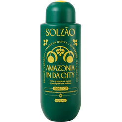 Гель для душа Solzao Amazonia с экстрактом лайма 400 мл