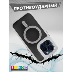 Бампер BINGO Model Magnetic для APPLE iPhone 16 Pro черный
