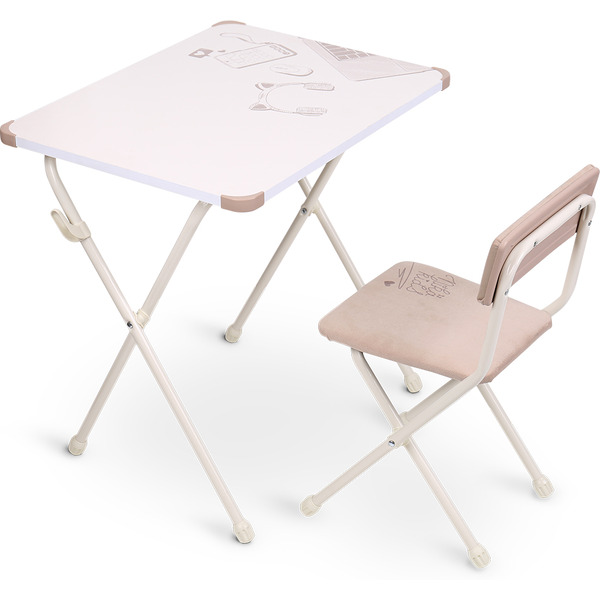 Комплект мебели с детским столом Ника КДМ1/2 Скетч для девочек