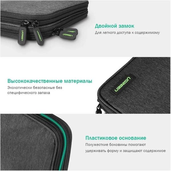 Органайзер для сумки Ugreen LP139 50147 (серый)