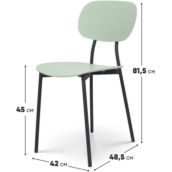 Стул BYROOM Home Sisu VC1137-M мятный